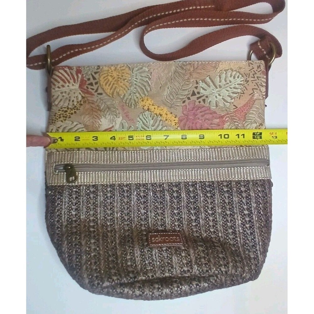 Sakroots Large Soft Bucket Artist Circle Jute /Cotton Tropical Print Boho EUC - Picture 13 of 16